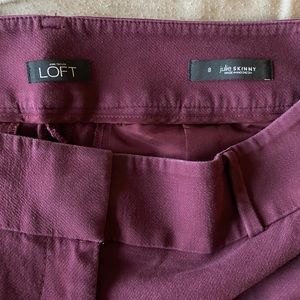 Loft Julie Skinny Pants
